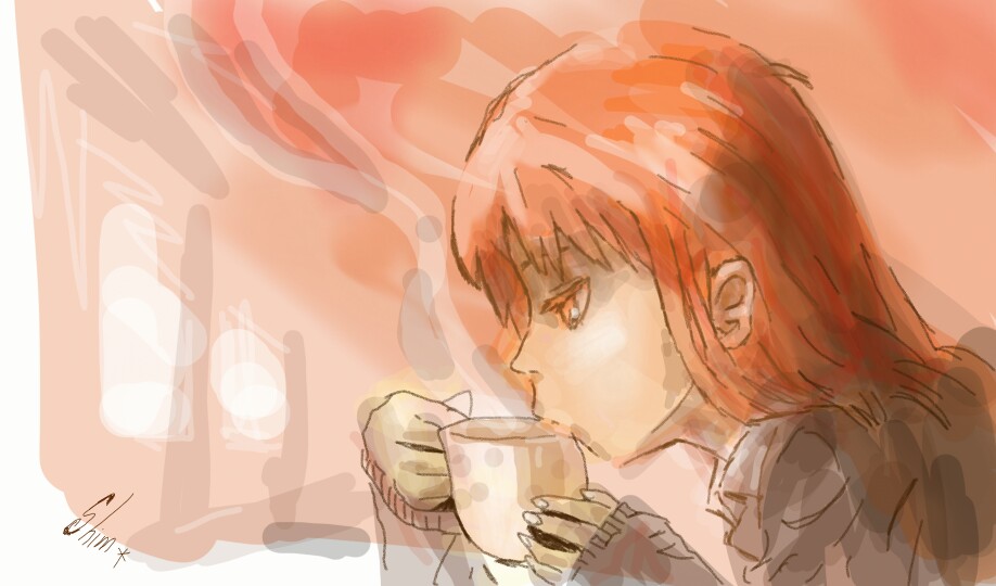 Good evening! This is my first draw in landscape mode!