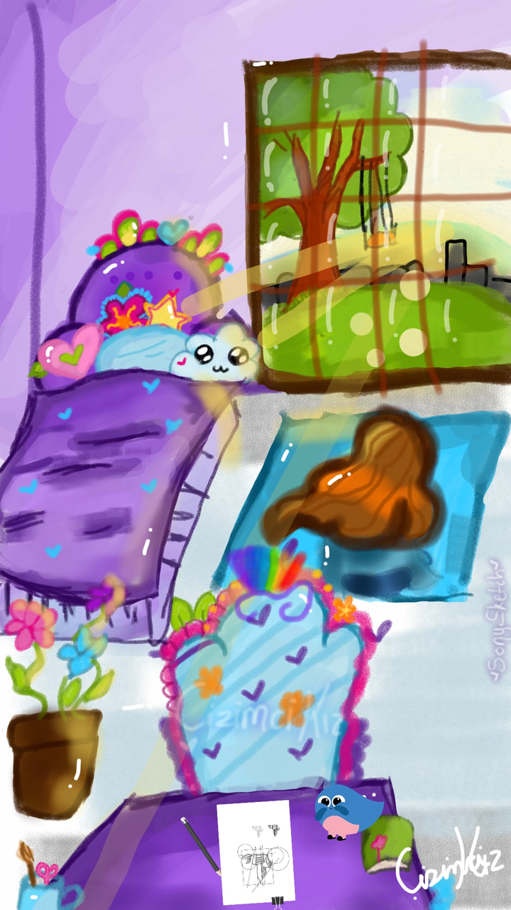 #myroom #çizimcikız #sonysketch #fridayswithsketch I hope someday it will be such a room😊 ‪@sonysketch‬ I hope you like it(▰˘◡˘▰)♡