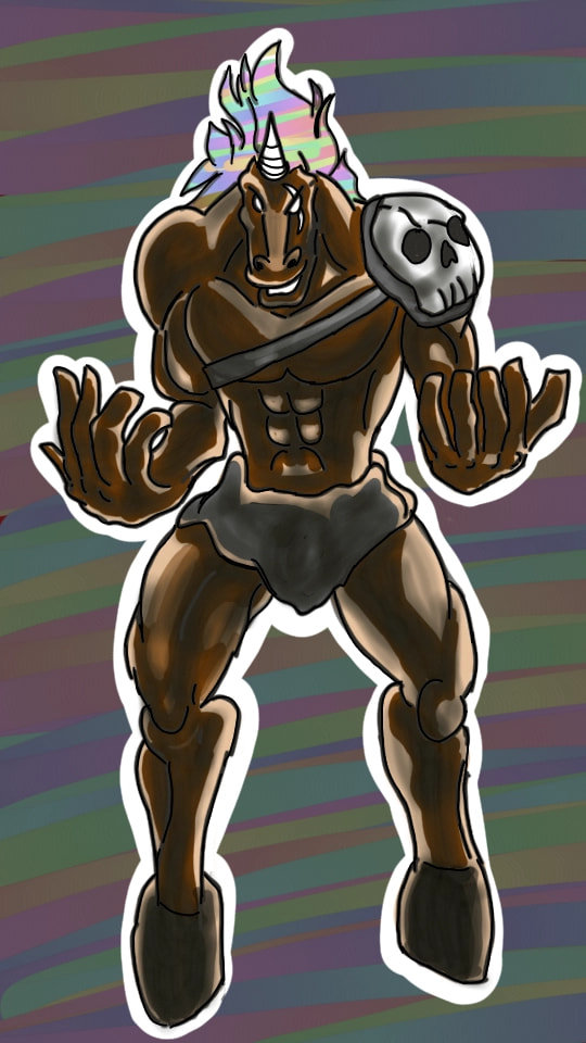 Unicorn Beast  #fridayswithsketch ‪@sonysketch‬ #Unicorn #junicorn