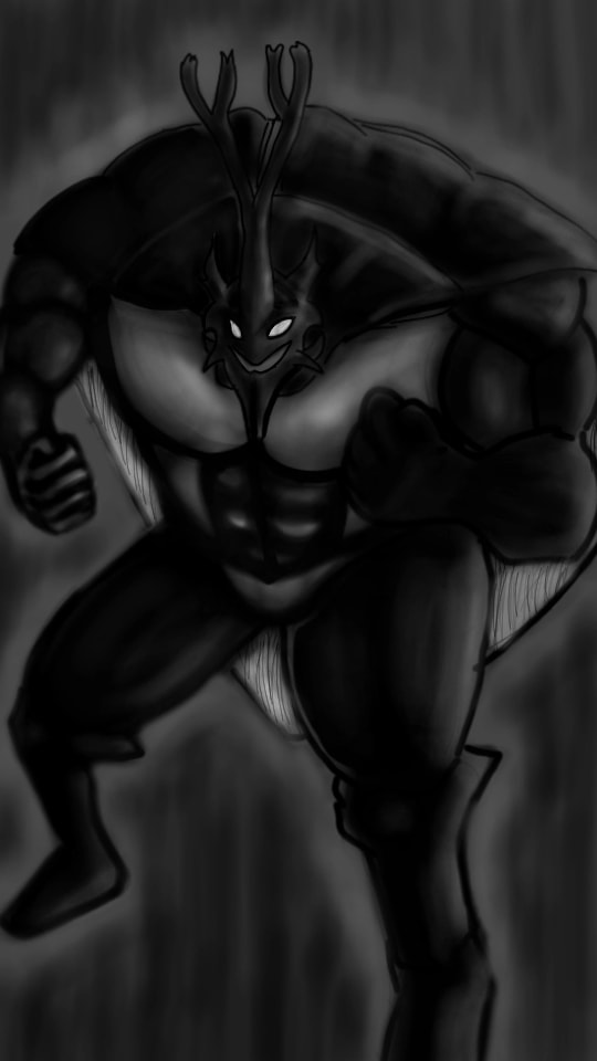 BEETLE DUDE #fridayswithsketch #animalchallenge ‪@sonysketch‬  #InsectFam