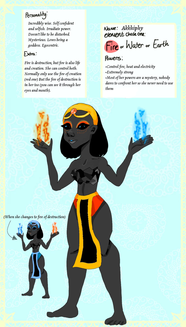 Sooo here we got another one! She is Akkhiphy (weird name, ik) and I hope you like it ‪@ashuri‬ #æ #fire #girl #godess #fridayswithsketch #myelement ‪#camioc‬ edit: Thanks for the featured!