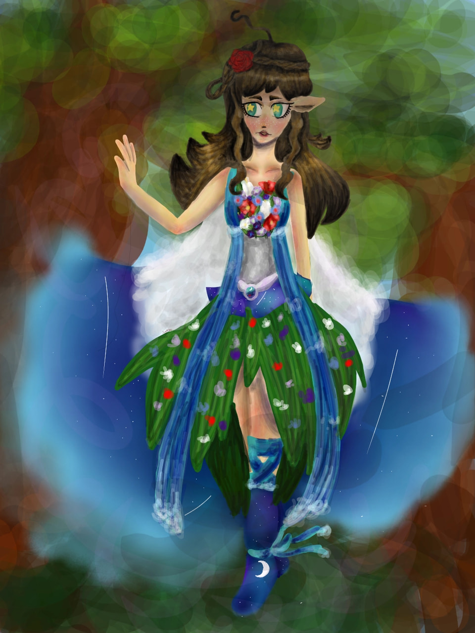 this is Alexa, the daughter of mother nature and fahter sky, i know i know its messy and ugly, i hate her too :/ #naturechallenge #girl #nature #MotherNatureChild #fatherSky (lol idont sure his name is father sky but meh who cares)