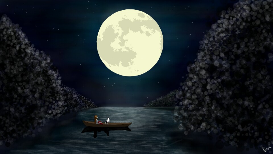 Super moom. スーパームーン。