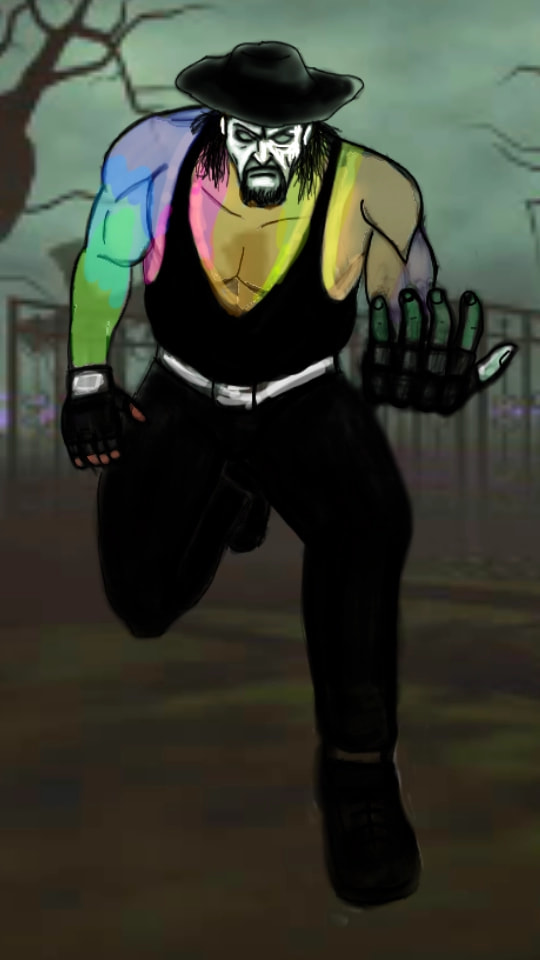 #Wrestling The Undertaker #fridayswithsketch #myfavcelebrity