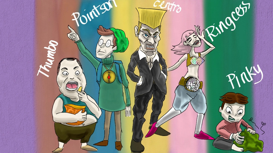 Finger Gang  ‪@sonysketch‬ #fridayswithsketch #myobject