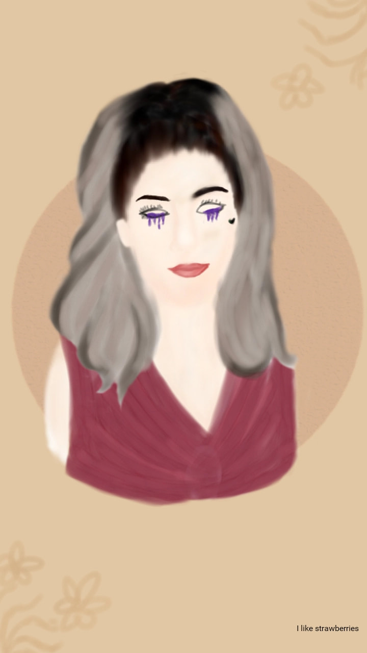 #fridayswithsketch #myfavcelebrity #marinaandthediamonds ‪@sonysketch‬ ‪@BASIC‬ ♡ marina and the diamonds. This is ugly. I'M SO BAD AT DRAWING!!